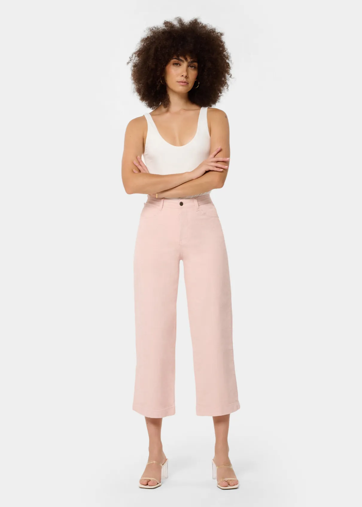 AURORA LEIN - Jean | Coupe-jarretelles | Taille en pouces