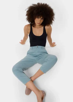 BERTA PAGE - Pantalon | Balloon fit | Taille en pouces