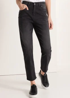 CAROLE BLACKY - Jean | Moom fit | Taille en pouces