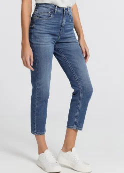 CAROLE BLUM - Jean - Moom fit | Taille en pouces