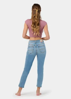 CAROLE-VADE JEANS Medium Mom Box | Taille en pouces