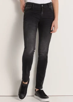 CASSIS BLACKY - Skinny Jeans | Short Cut | Inch Taille