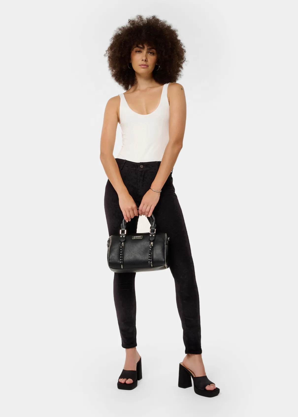 CASSIS LEIN - Pantalon skinny - taille basse | Taille en pouces