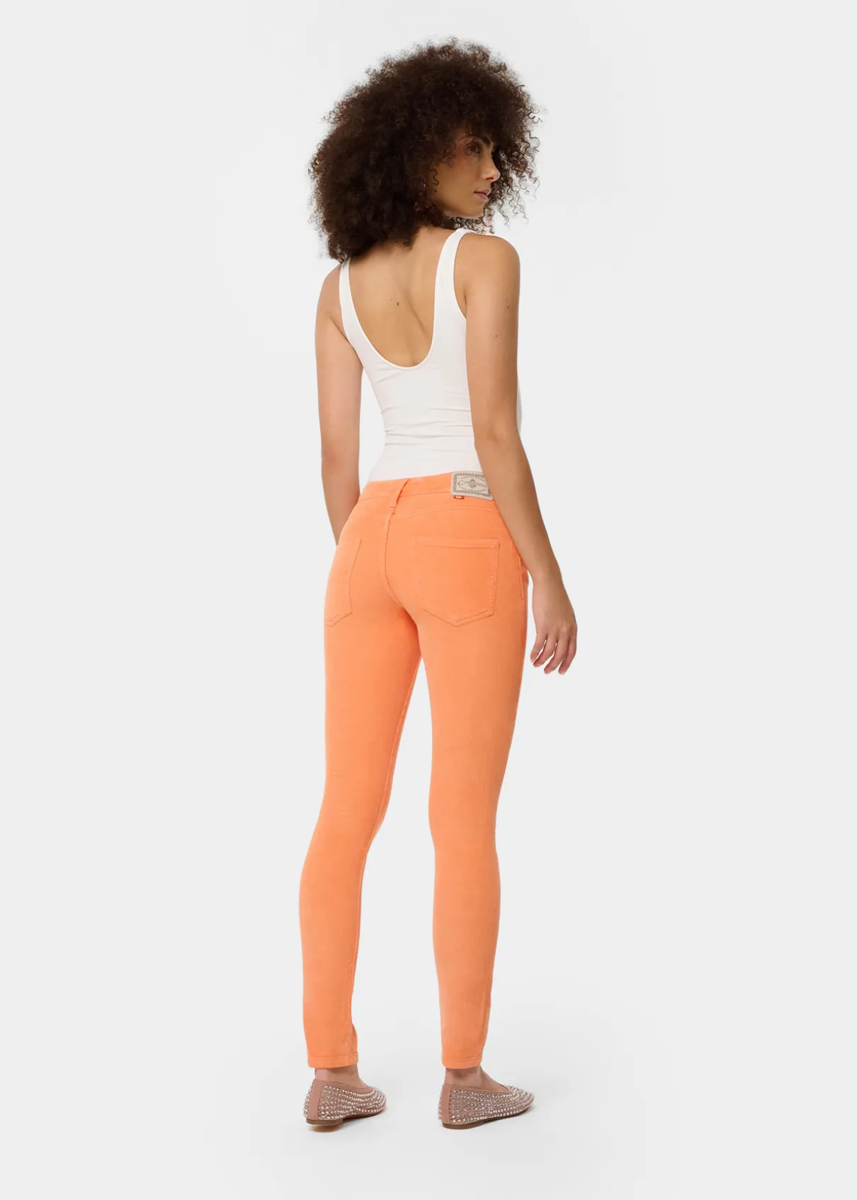 CASSIS LEIN - Pantalon skinny - taille basse | Taille en pouces