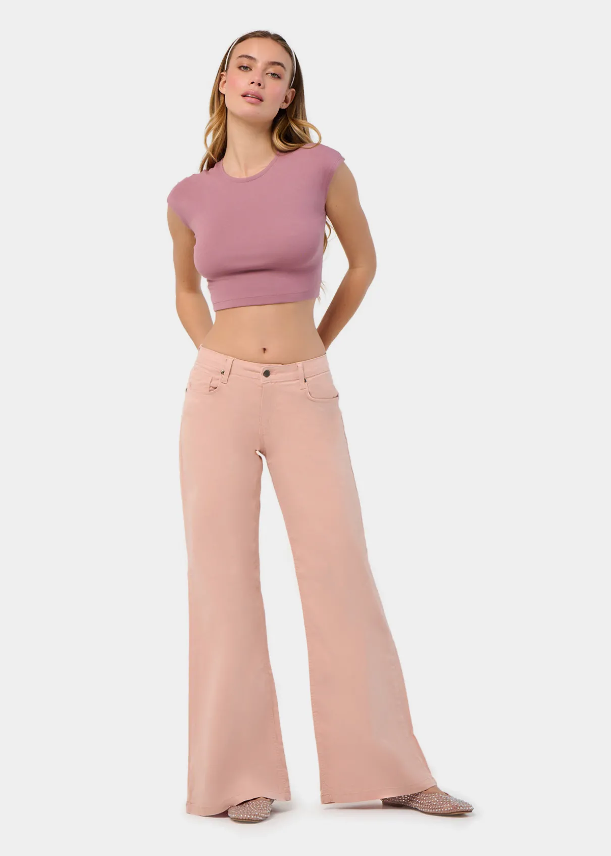 CELIA-AUDE JEANS Extra Flare Low Box | Taille en pouces