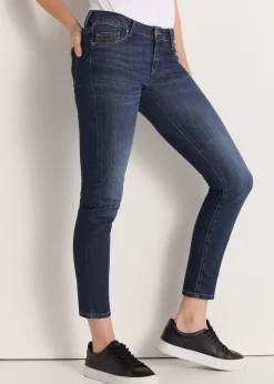 ENYA BLUM - Jean skinny - Coupe cheville - Longueur très courte - Tailles en pouces