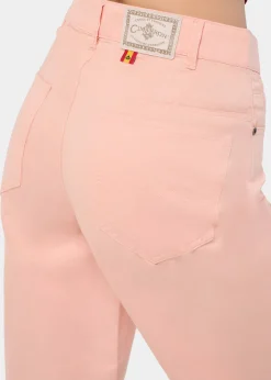 JEAN AURORA-YONNE Medium Box Straight Wide Crop | Taille en pouces