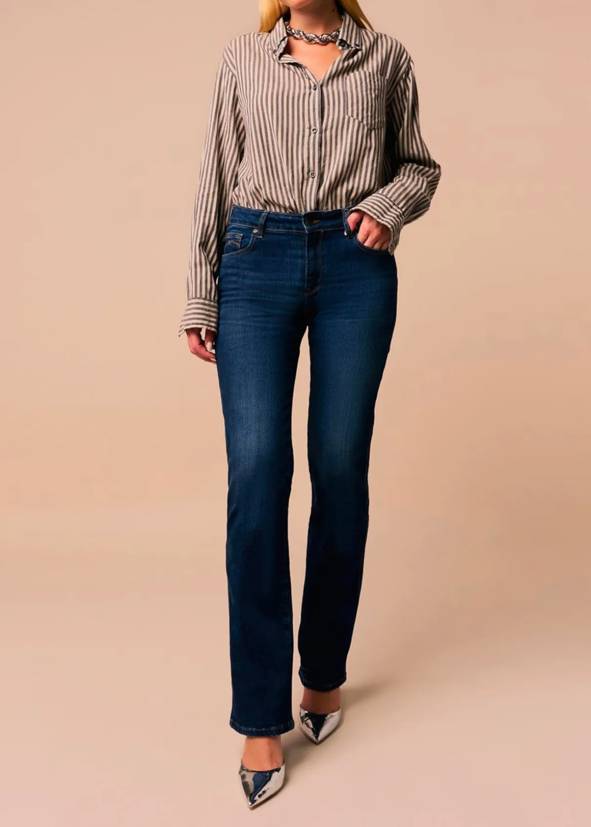Jeans Coupe Droite | Claudia Kyra