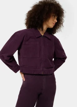 LUCIA LEIN - Veste en jean crop