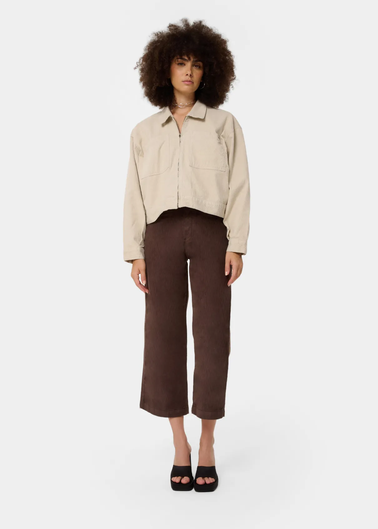 LUCIA LEIN - Veste en jean crop