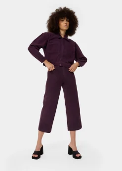 LUCIA LEIN - Veste en jean crop