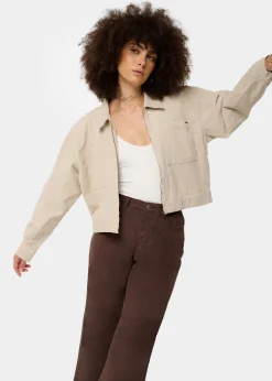 LUCIA LEIN - Veste en jean crop