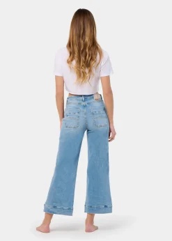 MARTINA-VADE JEANS Coupe moyenne à jambe large | Taille en pouces