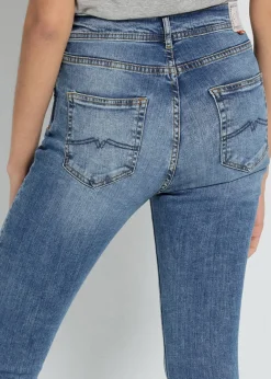 NOUFLORE BLUM Jean slim : Medium Box - Rise fit - Taille en pouces