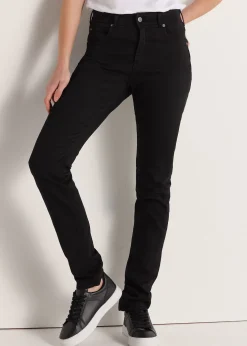 NOUFLORE NOIR Jeans Slim | Medium Box - Rise fit | Taille en Pouces