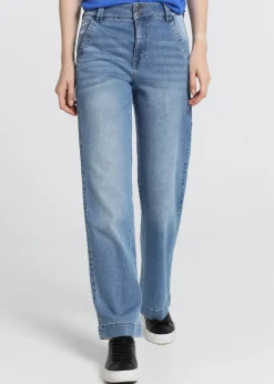 OLIVIA BLUM - Pantalon | Wide Leg | Taille en pouces