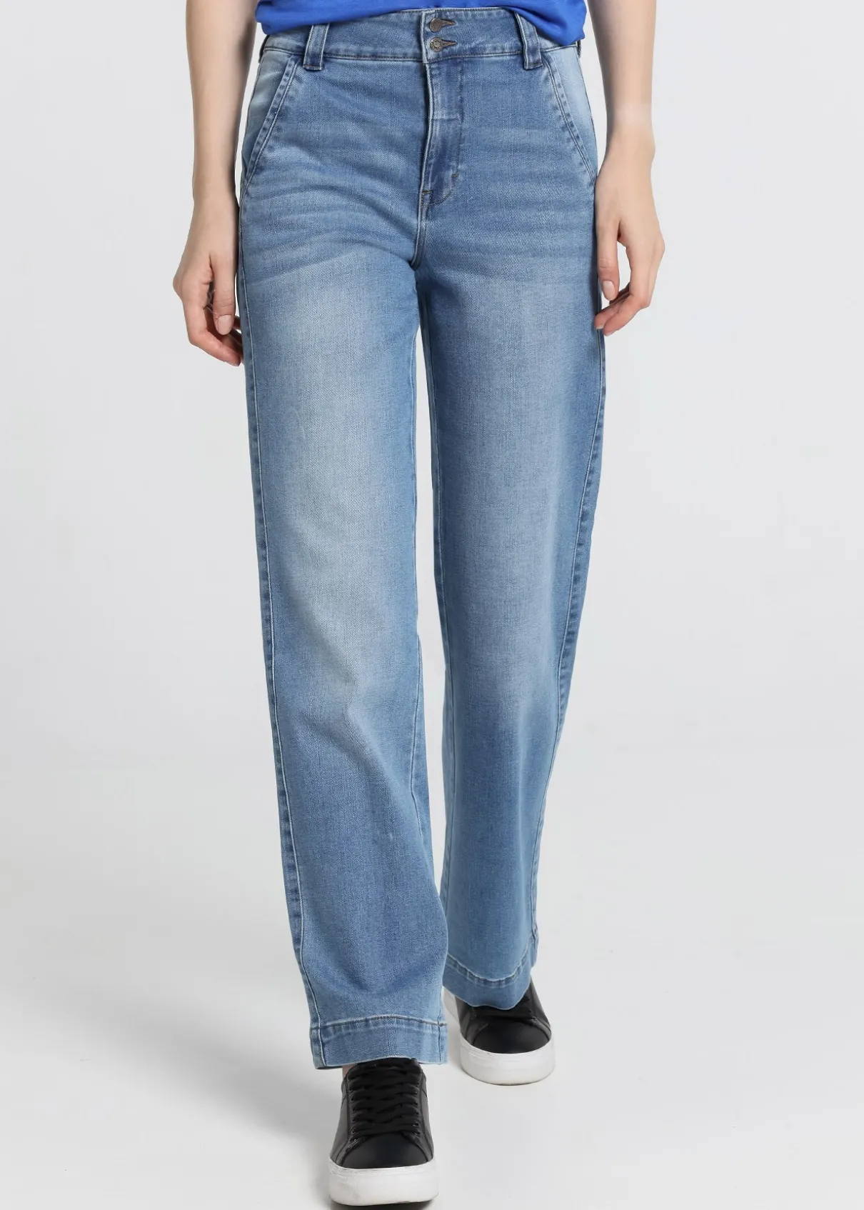 OLIVIA BLUM - Pantalon | Wide Leg | Taille en pouces