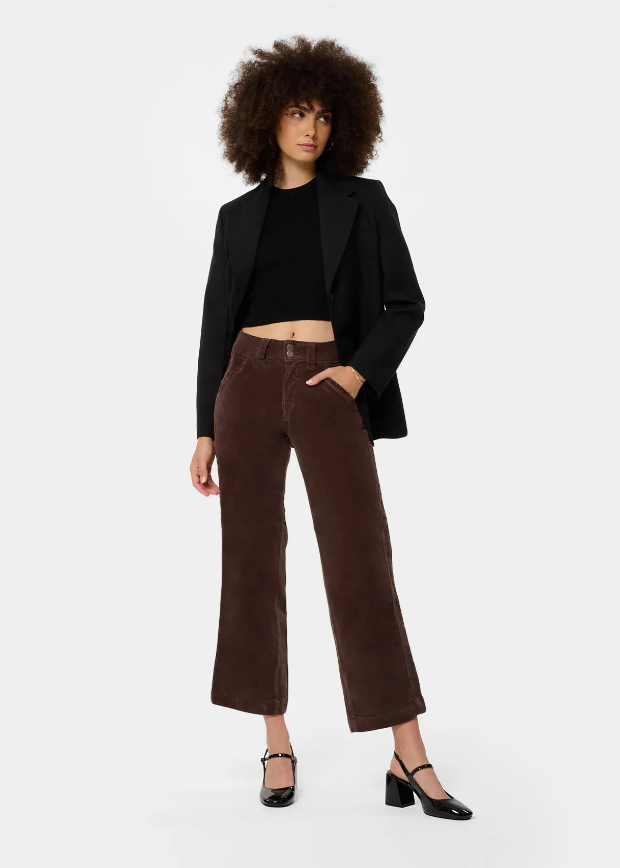 OLIVIA LEIN - Pantalon | Wide Leg | Taille en pouces