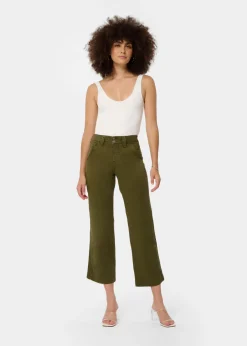 OLIVIA PAGE - Pantalon | Coupe jambe large | Taille en pouces