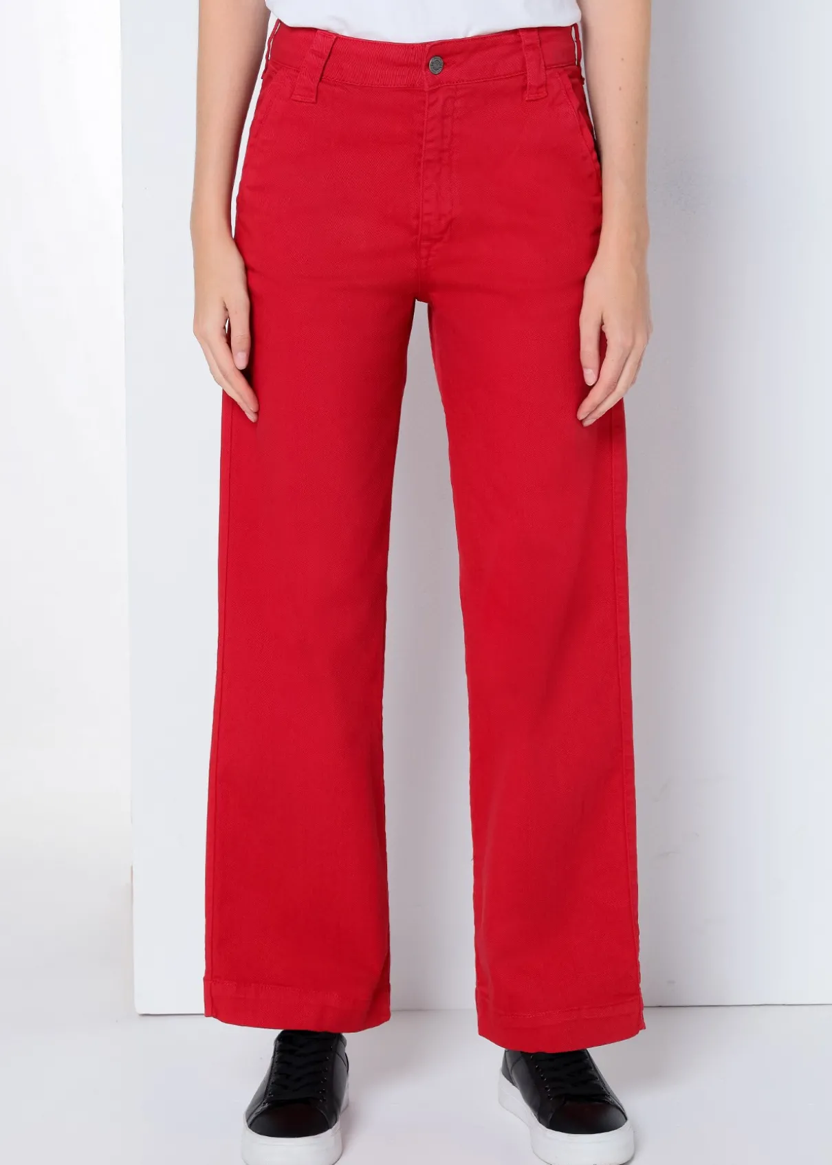 OLIVIA PAGE - Pantalon | Wide Leg fit | Taille en pouces