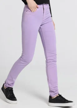 Pantalon | Nouflore-Satin Pêche