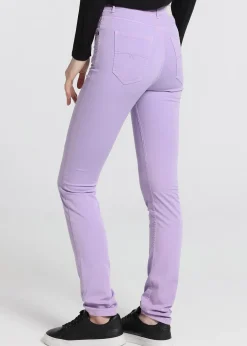 Pantalon | Nouflore-Satin Pêche