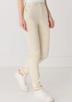 Pantalon | Nouflore-Satin Pêche