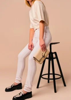 Pantalon | Nouflore-Satin Pêche