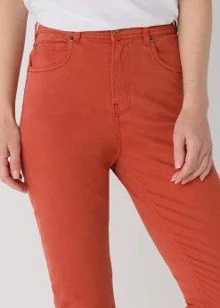 Pantalon | Nouflore-Satin Pêche