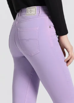 Pantalon | Nouflore-Satin Pêche