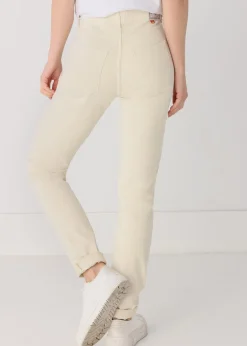 Pantalon | Nouflore-Satin Pêche