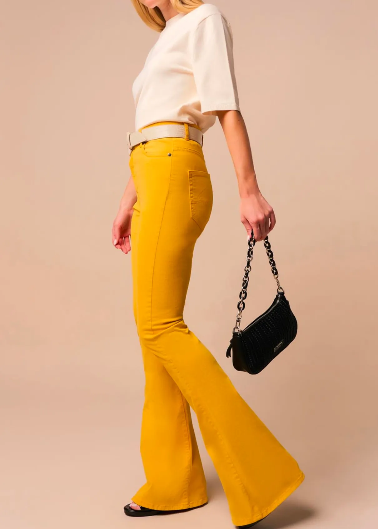 Pantalon Coupe Évasé | Carla Helen