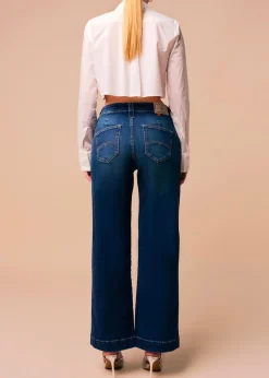 Pantalon Jambe Ample Droite | Olivia Kyra