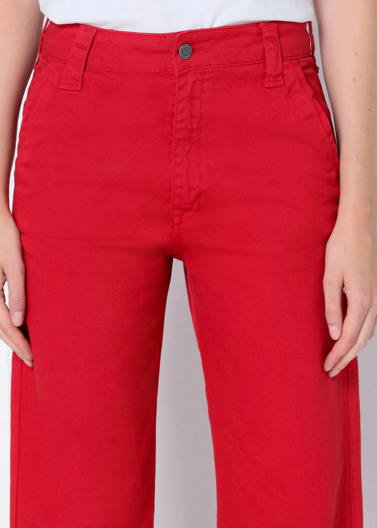 Pantalon Jambe Ample Droite | Olivia Lilou