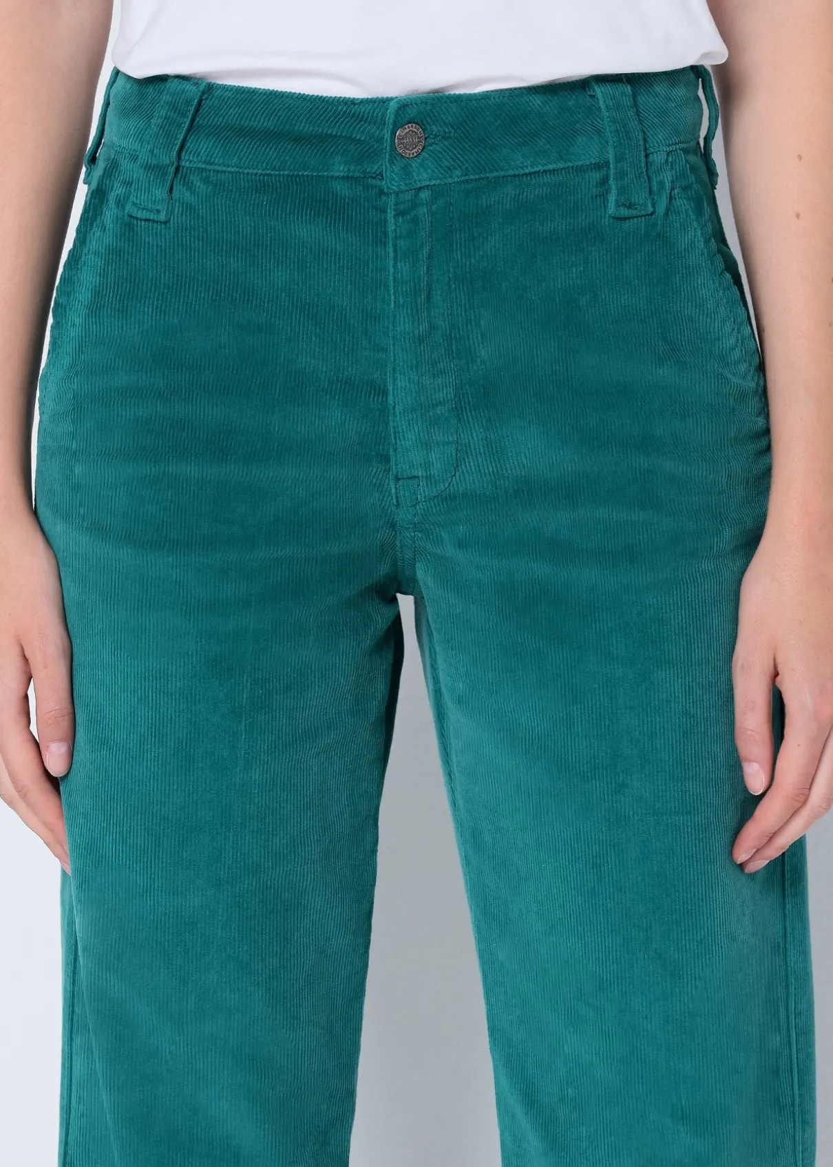 Pantalon Jambe Ample Droite | Olivia Ghalia