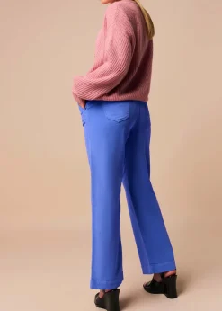 Pantalon Jambe Ample Droite | Olivia Ghalia