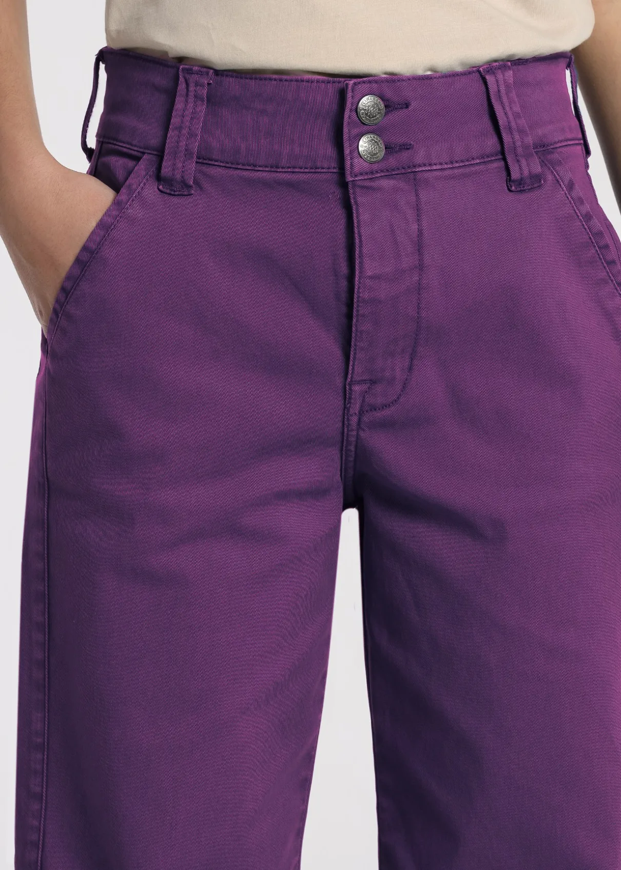 Pantalon Olivia-Denim | Taille en pouces