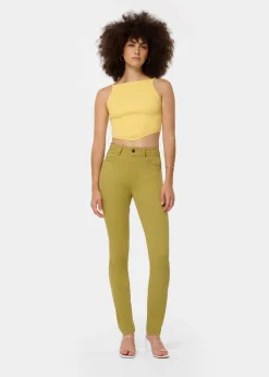 Pantalon slim NOUFLORE SATEN - Boîte moyenne - Coupe cintrée - Tailles en pouces