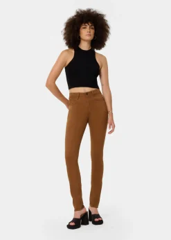 Pantalon slim NOUFLORE SATEN - Boîte moyenne - Coupe cintrée - Tailles en pouces