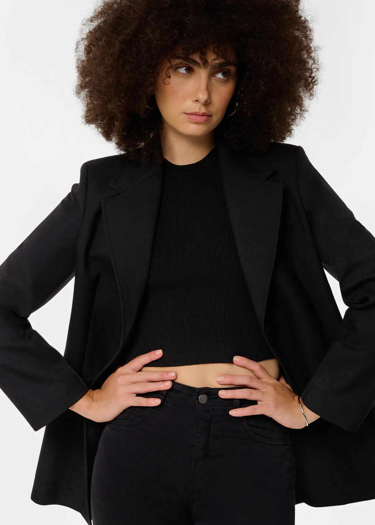 Pantalon slim NOUFLORE SATEN - Boîte moyenne - Coupe cintrée - Tailles en pouces