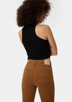 Pantalon slim NOUFLORE SATEN - Boîte moyenne - Coupe cintrée - Tailles en pouces