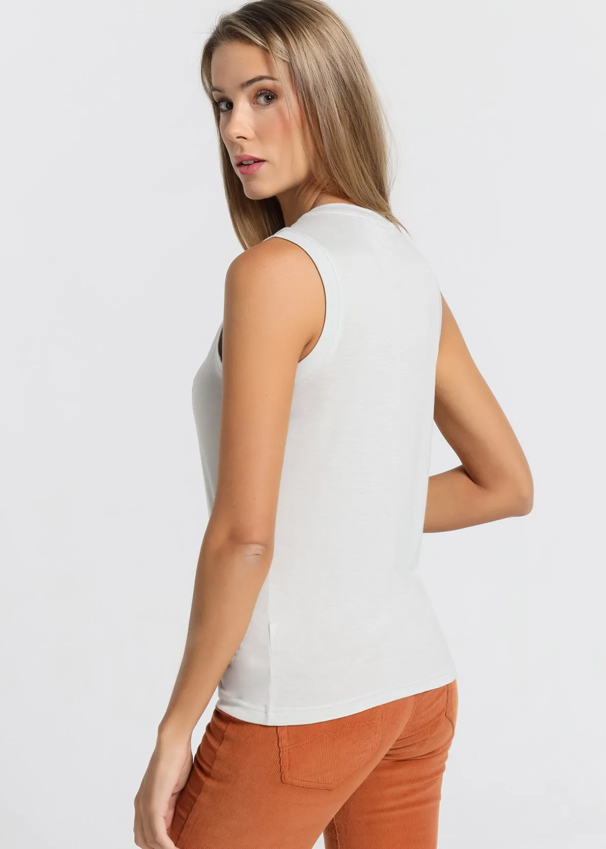 T-shirt sans manches Lina-Yani