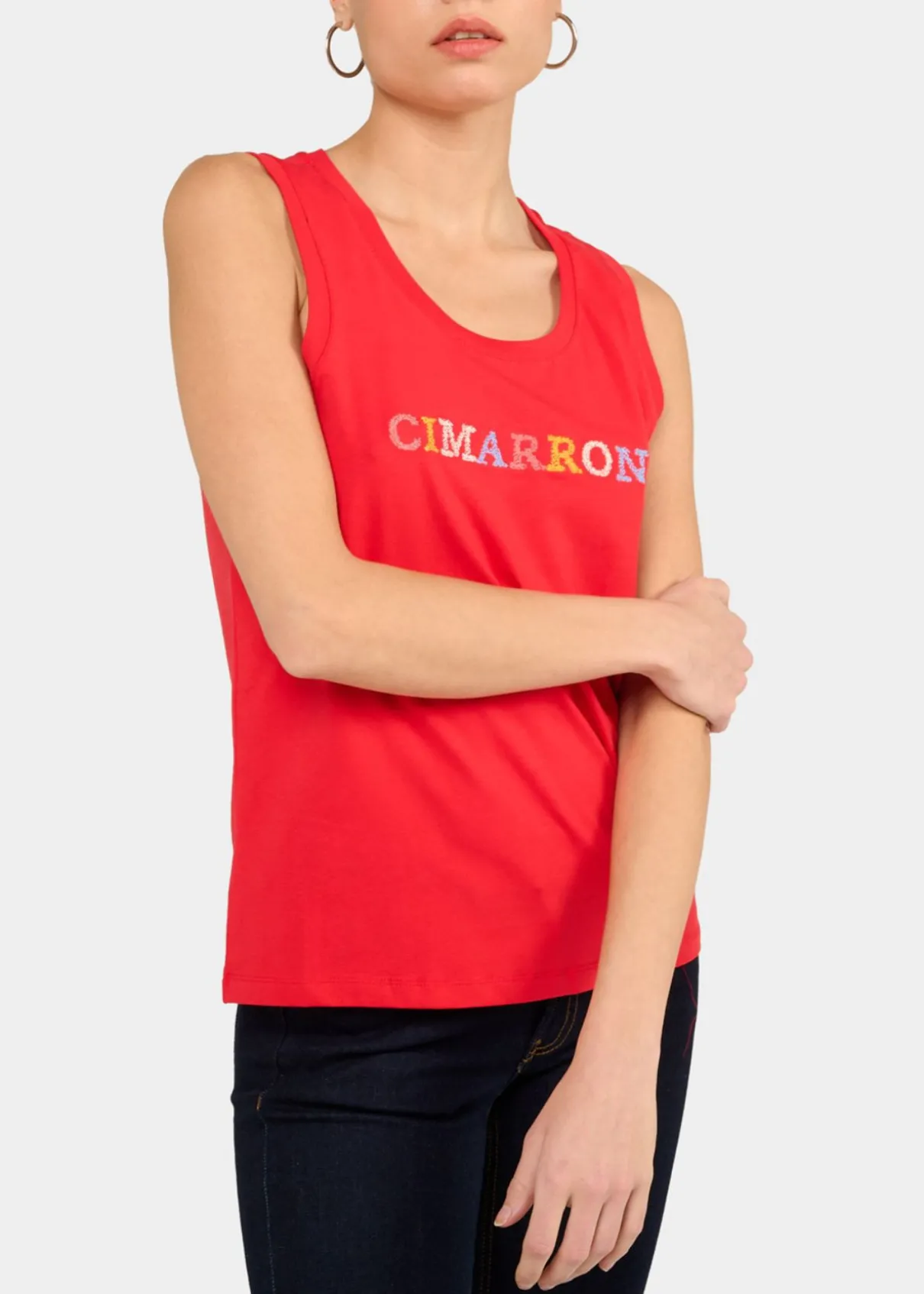 T-shirt sans manches Lina-Yani